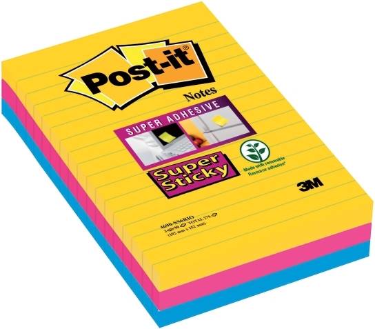 Post-it Super Sticky Notes