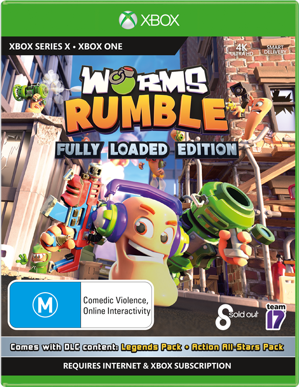 Xbox one x Worms Rumble Fully Loaded Edition Xbox One Series X Spill