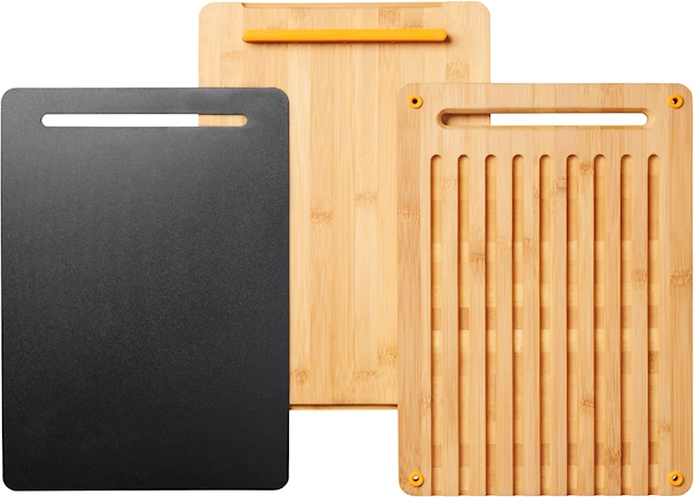 Fiskars Functional Form Chopping Board 3pcs