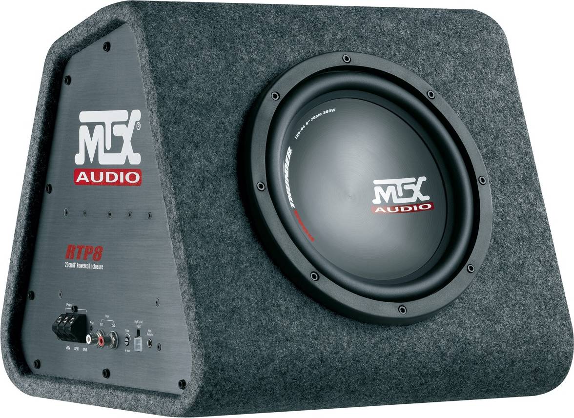 Mtx subwoofer MTX RTP8 Active 8" Subwoofer With Built-In Amplifier