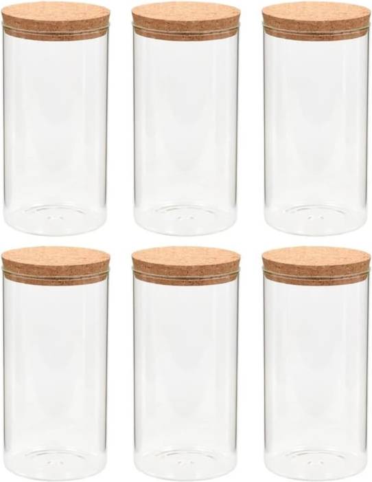 vidaXL - Kitchen Container 6pcs 1.4L
