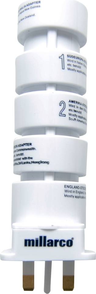 5 In 1 Travel Adapter