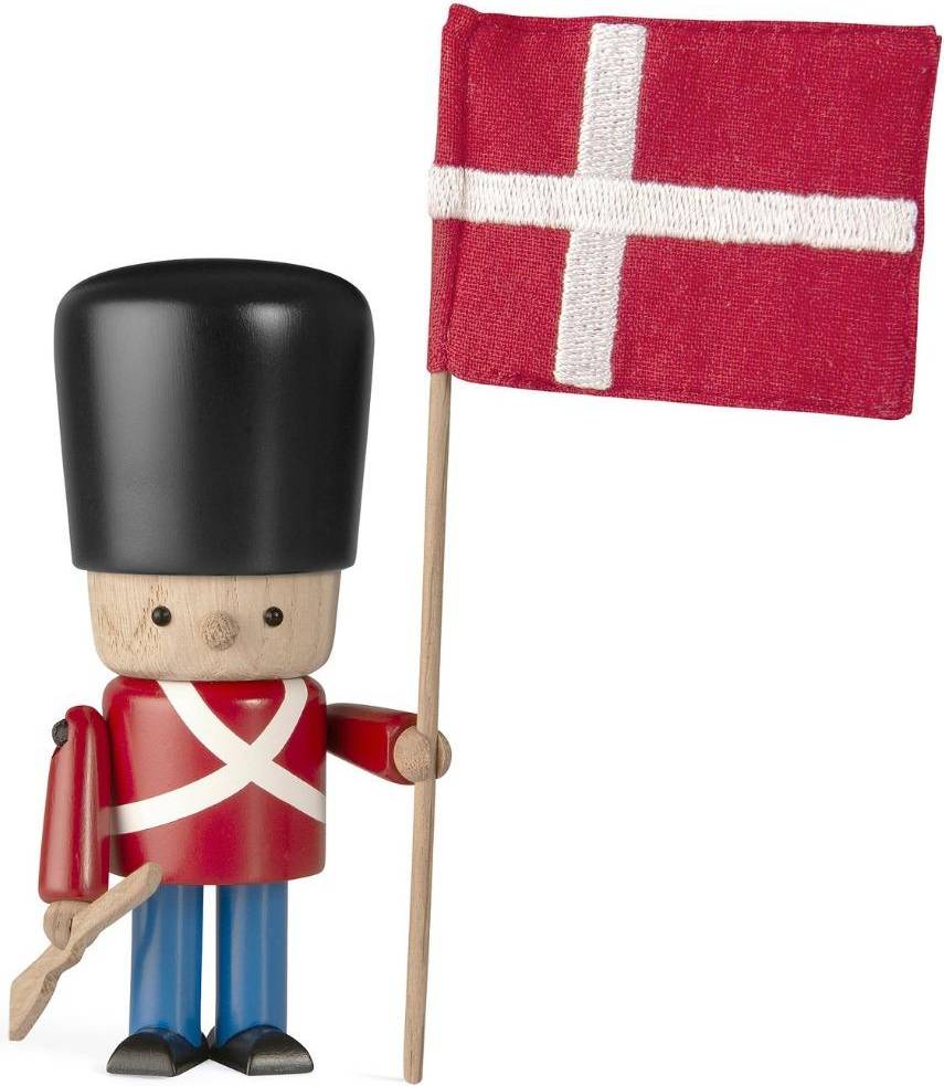 Guard with Flag & Rifle