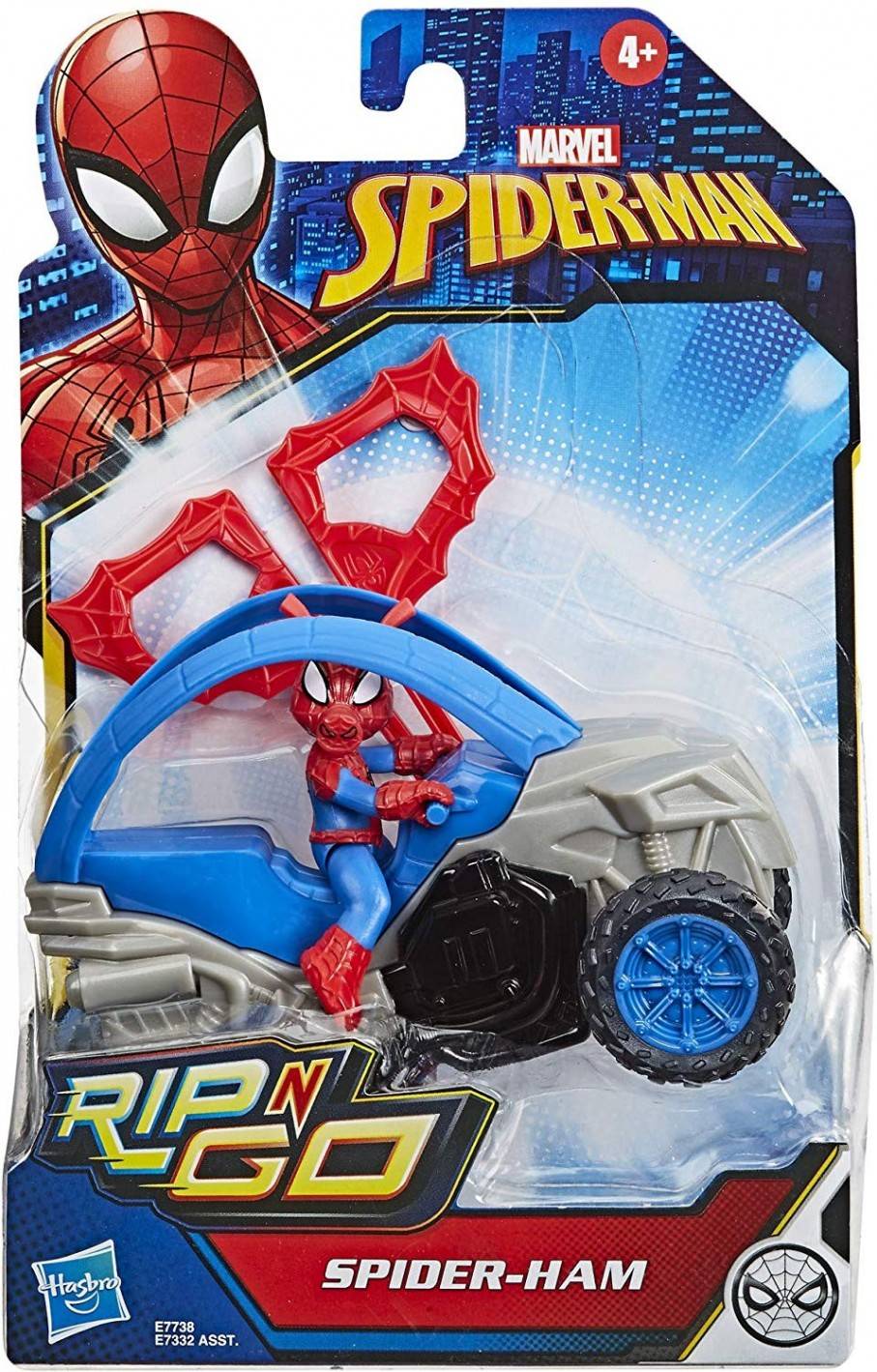 Hasbro Spiderman Rip N Go Spiderham