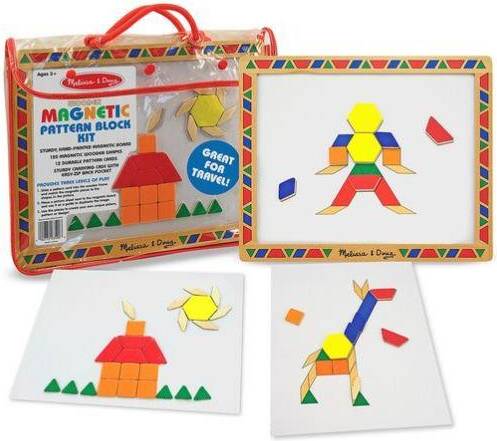 Melissa & Doug Magnetic Pattern Block Set