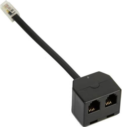 Jabra RJ11-2RJ11 M-F Adapter