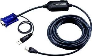 Aten USB A-VGA/RJ45