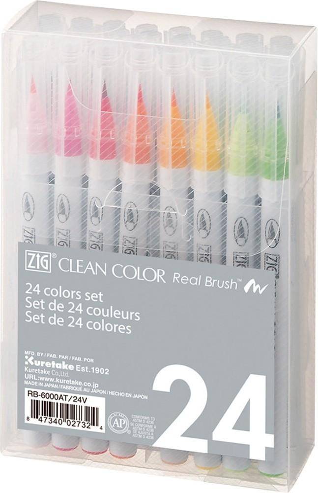 Clean Color Real Brush 24 Set