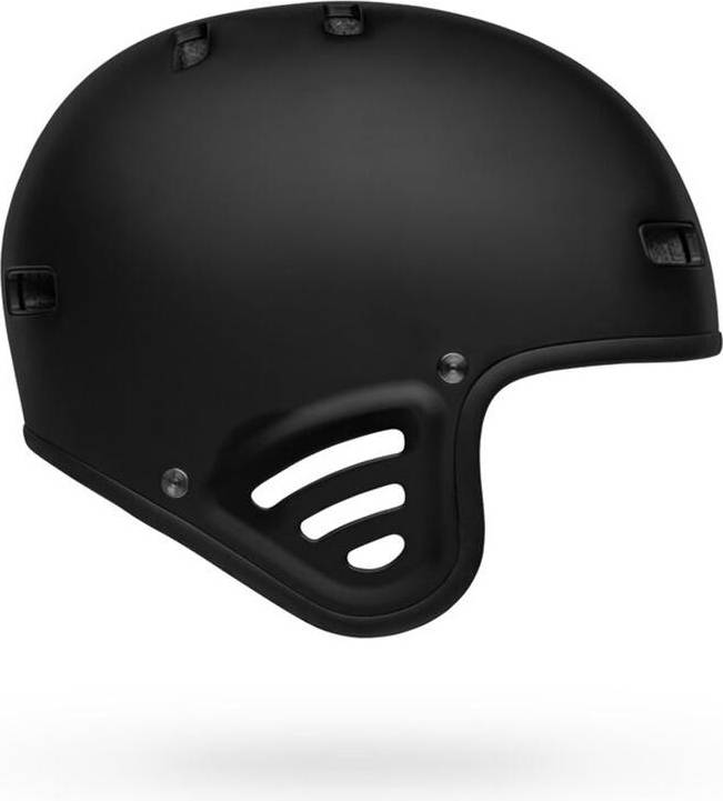 Matte Black Racket Helmet Medium