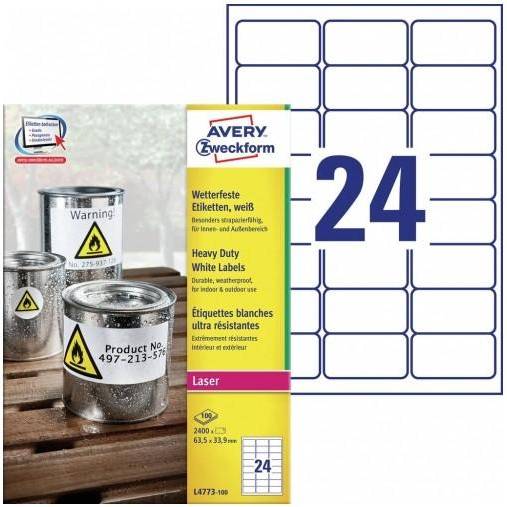 Weatherproof Labels