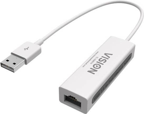 Vision TC-USBETH USB A-RJ45 Adapter