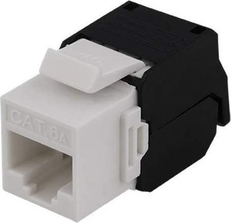 Deltaco RJ45 UTP Cat6a Female Mono Adapter