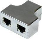 MicroConnect RJ45-2RJ45 M-F Adapter 0.3m