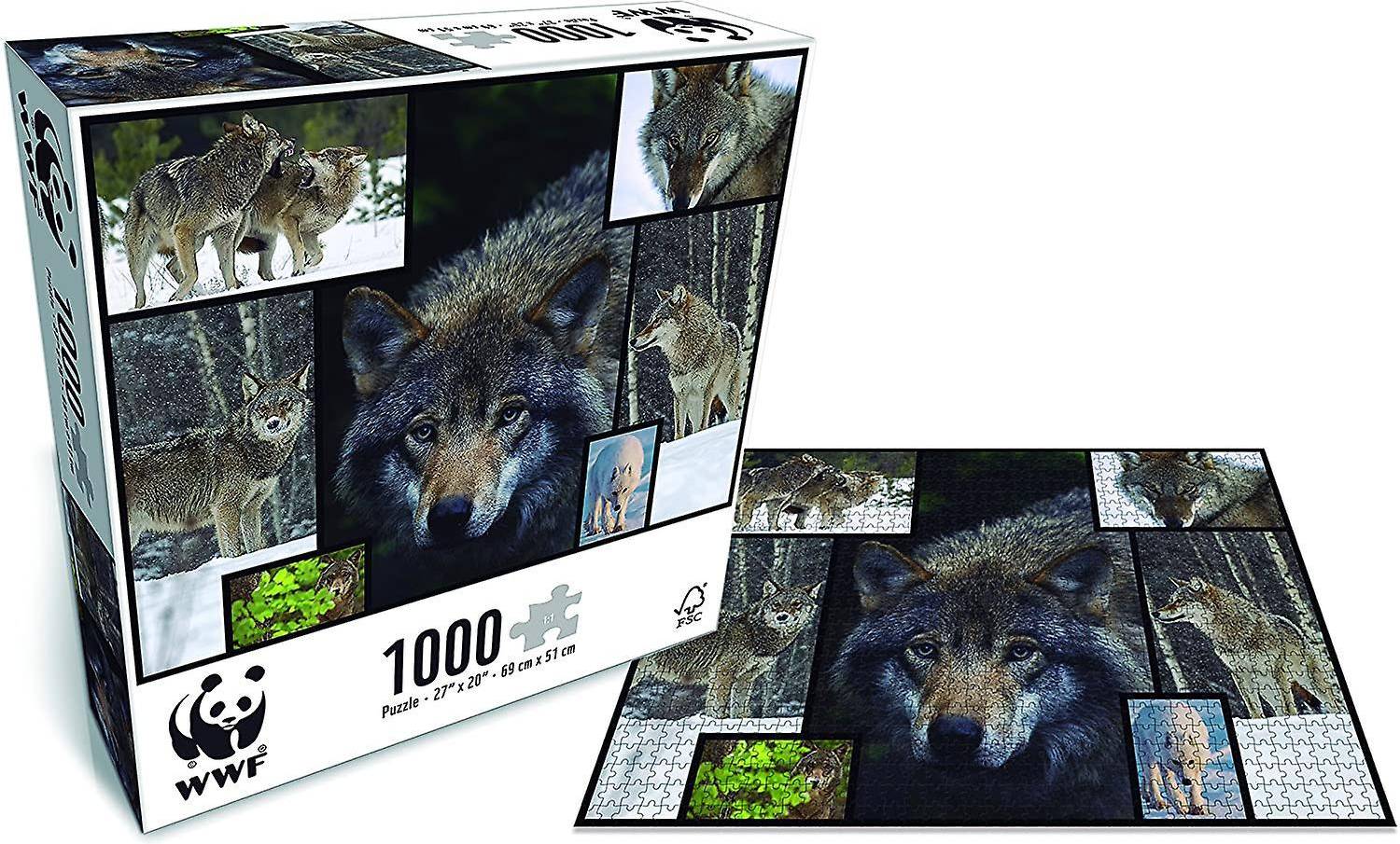 Wolves 1000 Pieces