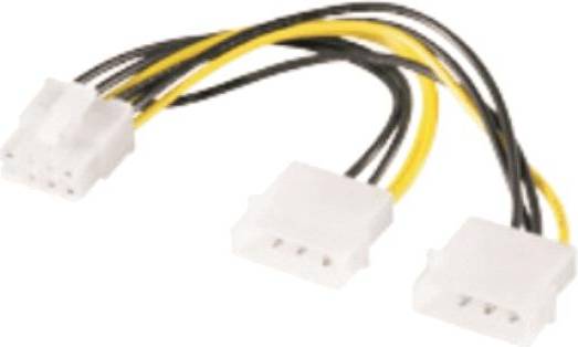8-Pin PCIe-2x4-Pin Adapter