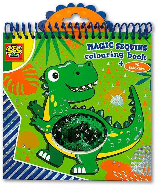 SES Creative Magic Sequins Colouring Book