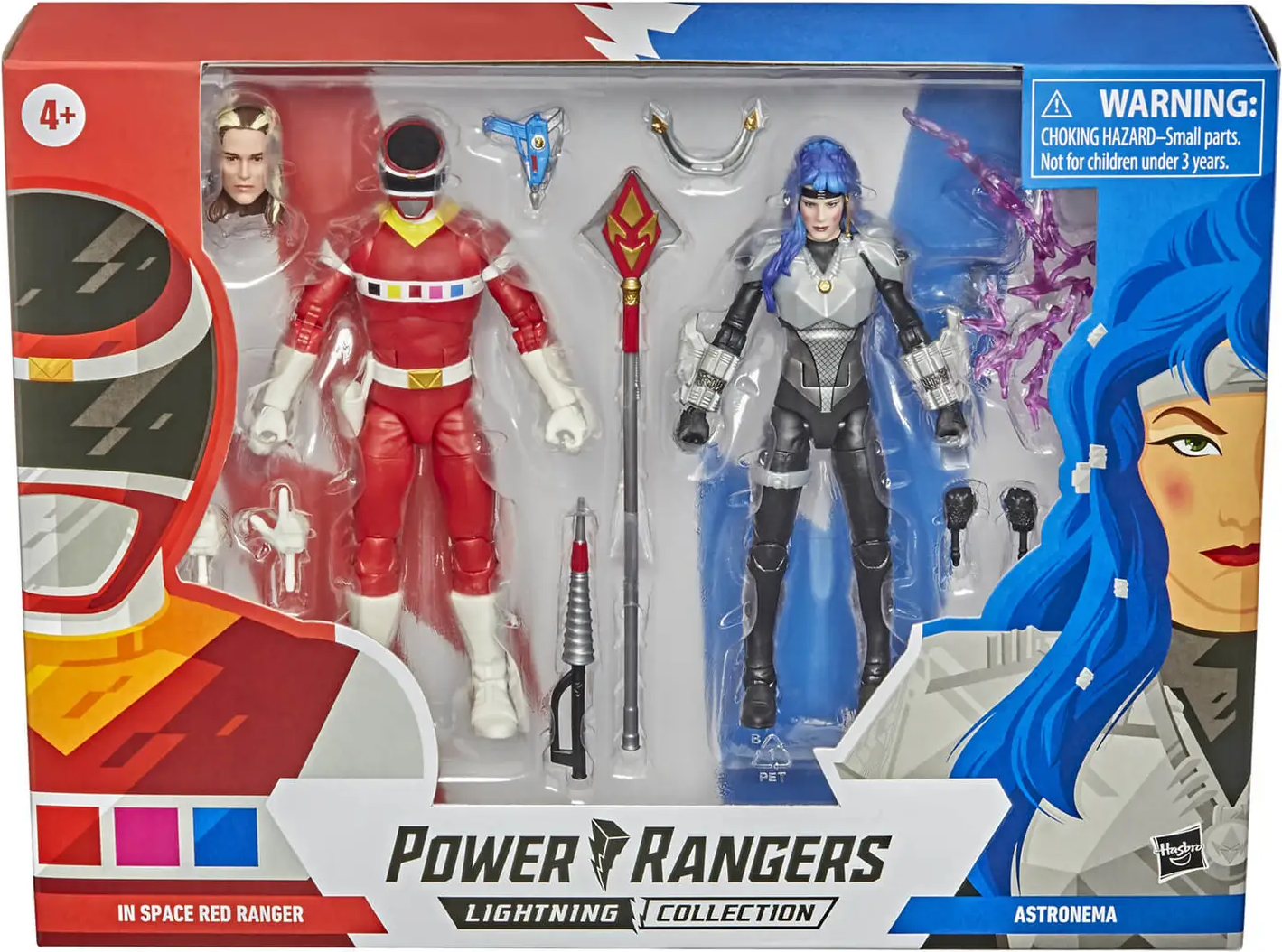 Hasbro Power Rangers Lightning Collection in Space Red Ranger vs Astronema