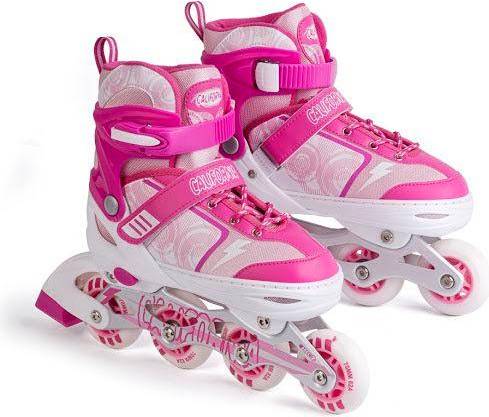 Adjustable Inline - Pink/White