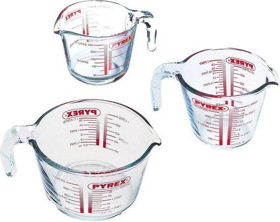 Pyrex Web Measuring Cup 3pcs 12cm