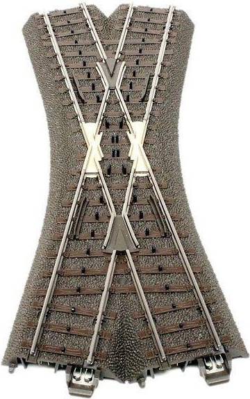 Märklin HO C Track Crossing System