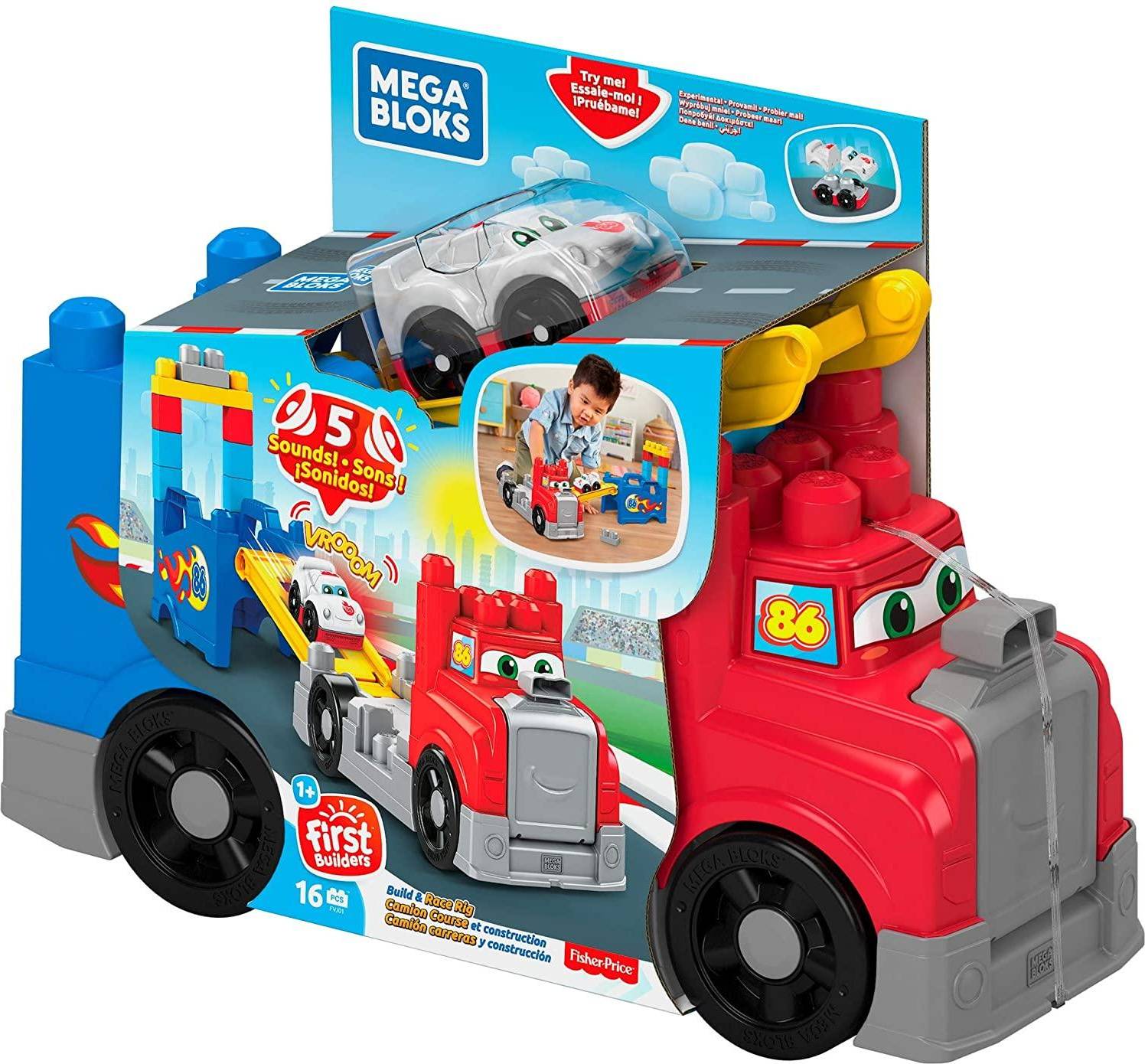 Price Fisher-Price Build & Race Rig