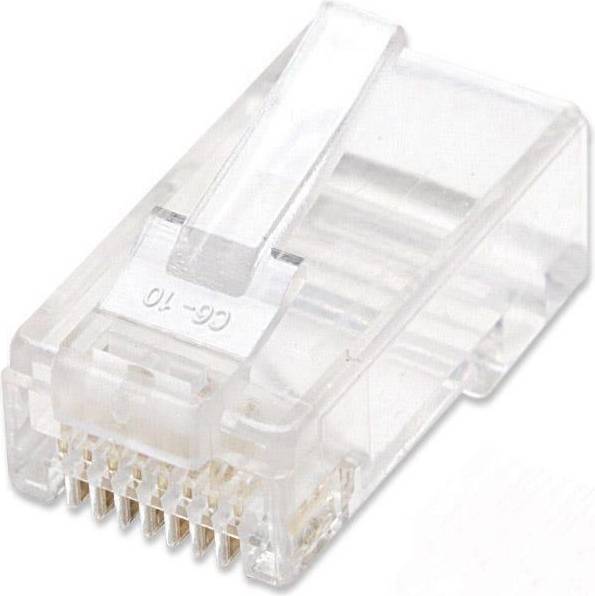 Intellinet Cat6 RJ45 Modular Plugs 100 st