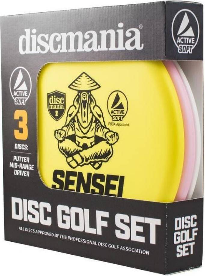 Discmania Active Soft Disc Golf Set