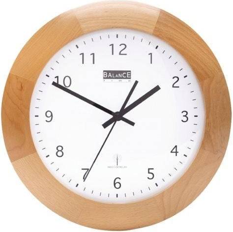 Balance Radiostyret Väggklocka 32cm