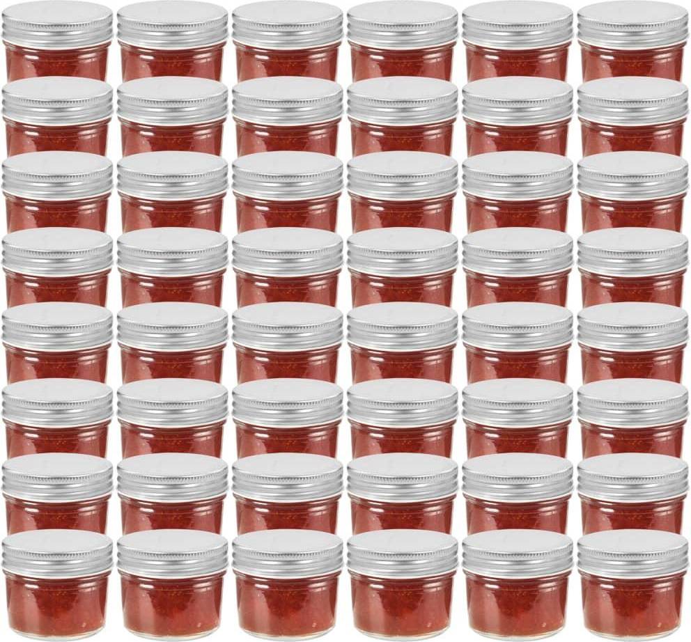 vidaXL Jam Kitchen Container 48pcs