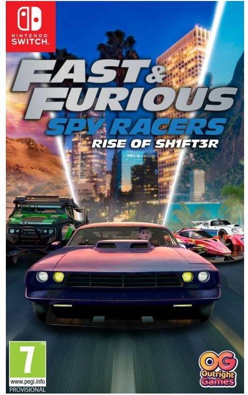 Nintendo switch racing games Fast Furious Spy Racers Rise of SH1FT3R Nintendo Switch
