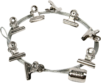 Trendform Magnets Photo Wire Clips 8-pack