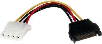 StarTech SATA-LP4 Power Cable Adapter M-F