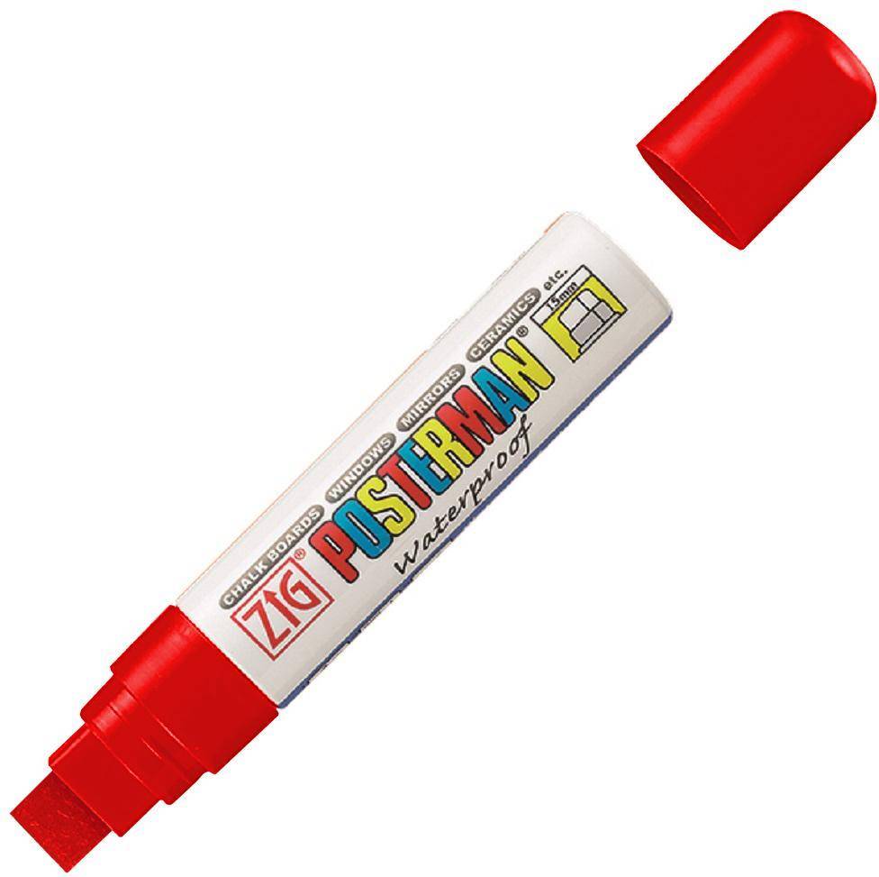 Posterman Marker B&B Red