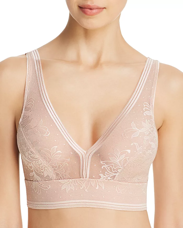 Net Effects Bralette 95 Rosa
