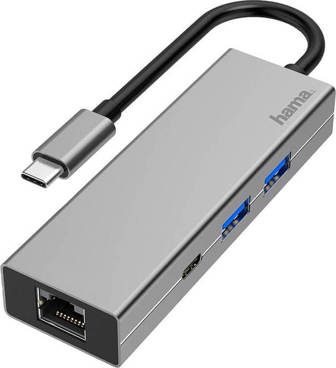 Hama usb c Hama USB C - USB A/RJ45/HDMI Adapter