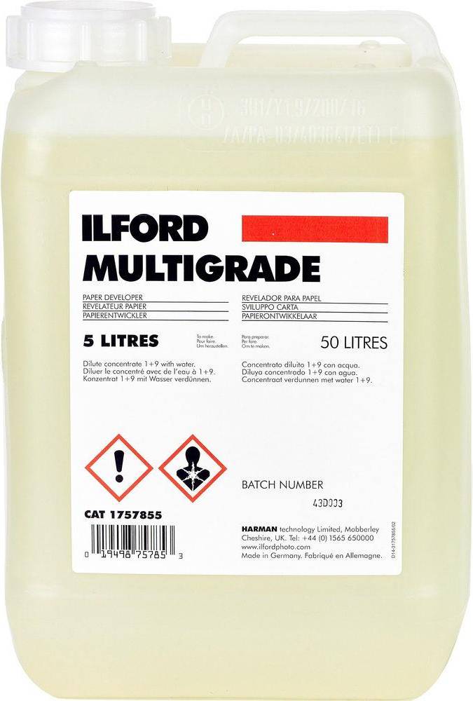 Ilford Multigrade Developer 5L