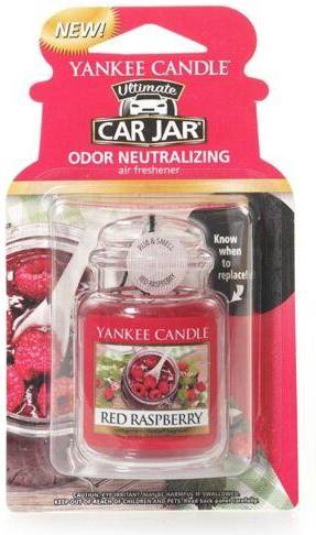 Yankee Candle Car Jar Red Raspberry