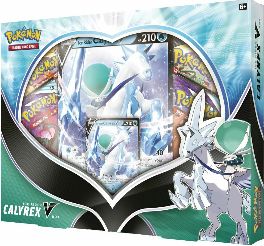 Pokémon TCG: Ice Rider Calyrex V Box