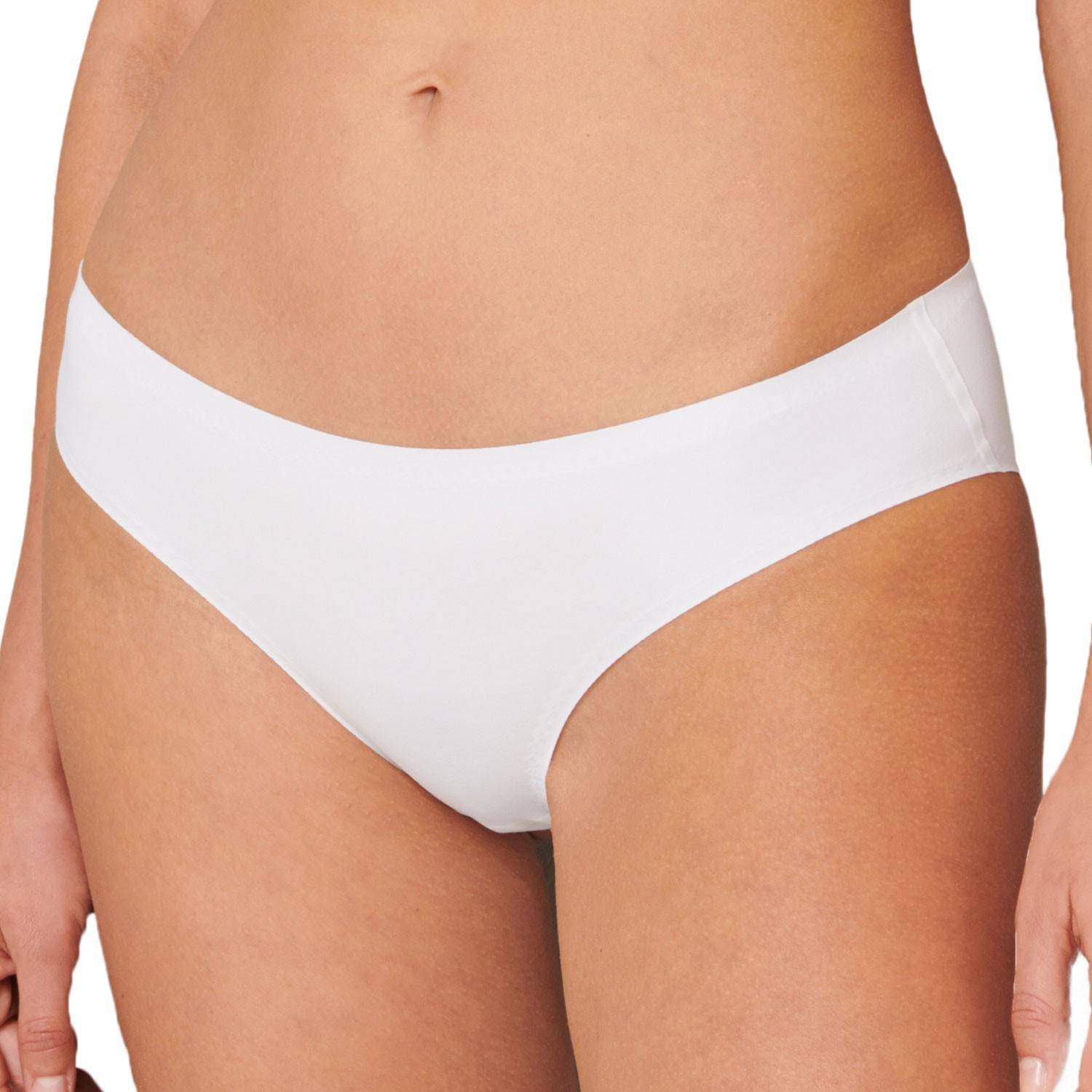 Schiesser Invisible Soft Hip Rio Slip Microware Tai - White