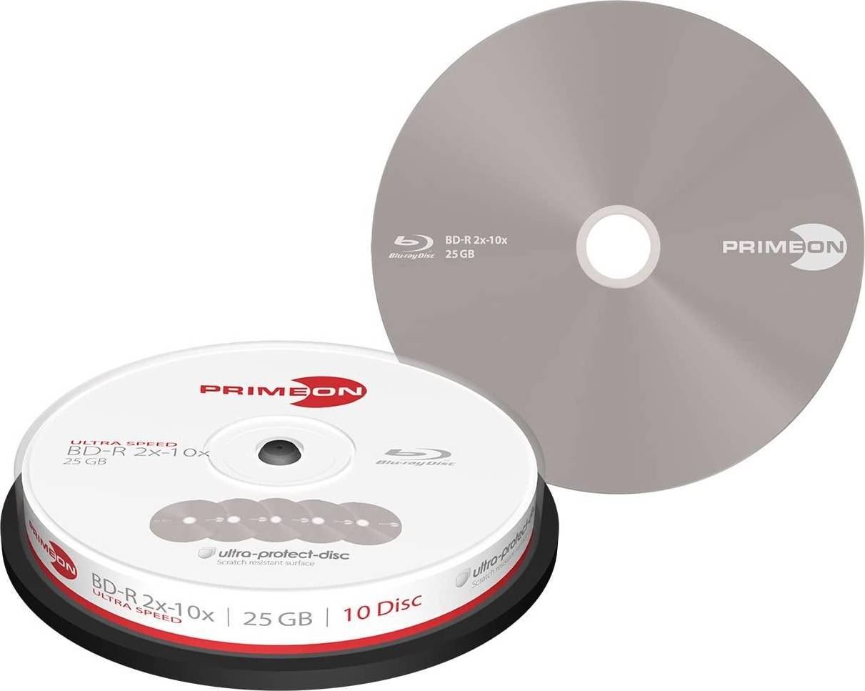 BD-R Extra Protection 25GB 10x Spindle 10-Pack Inkjet
