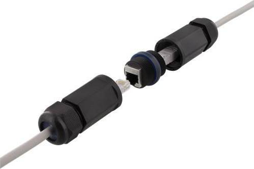 Deltaco RJ45-RJ45 Cat6 F-F Adapter