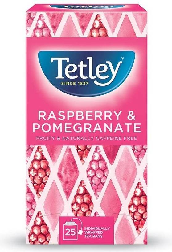 Tetley Raspberry & Pomegranate 25pcs