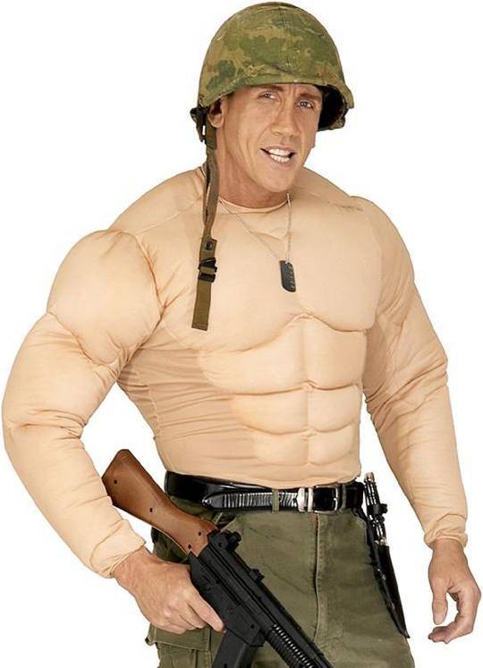 Muscular Upper Body