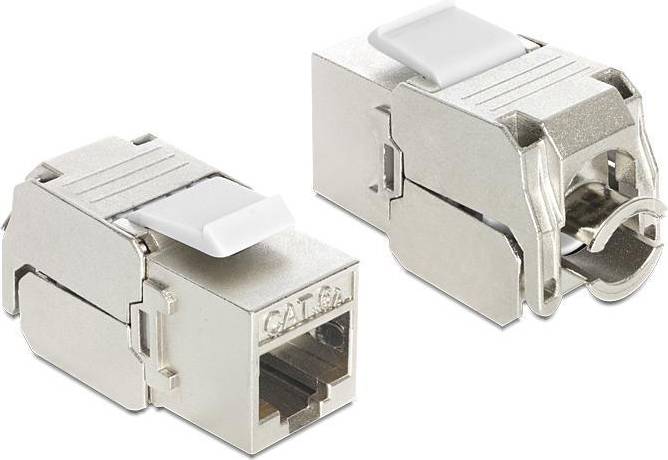 DeLock Keystone Modul RJ45 STP Cat.6 Mono Adapter