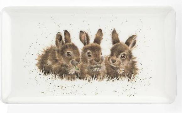 Wrendale Designs Rabbits Serveringsbricka