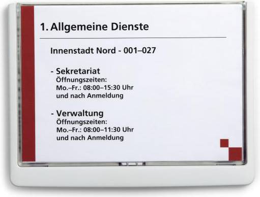 Durable Click Sign A5