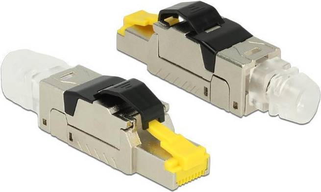DeLock RJ45 STP Cat6a Mono Adapter 5m