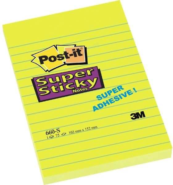 3M Post-it Super Sticky Notes