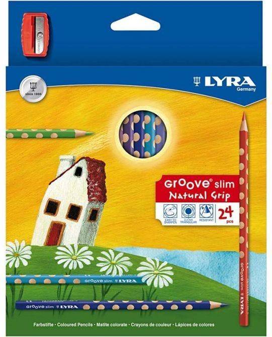 Triangular Colored Pencils Set