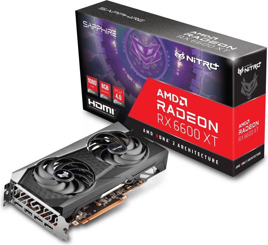 Sapphire Radeon RX 6600 XT Nitro Plus Gaming OC
